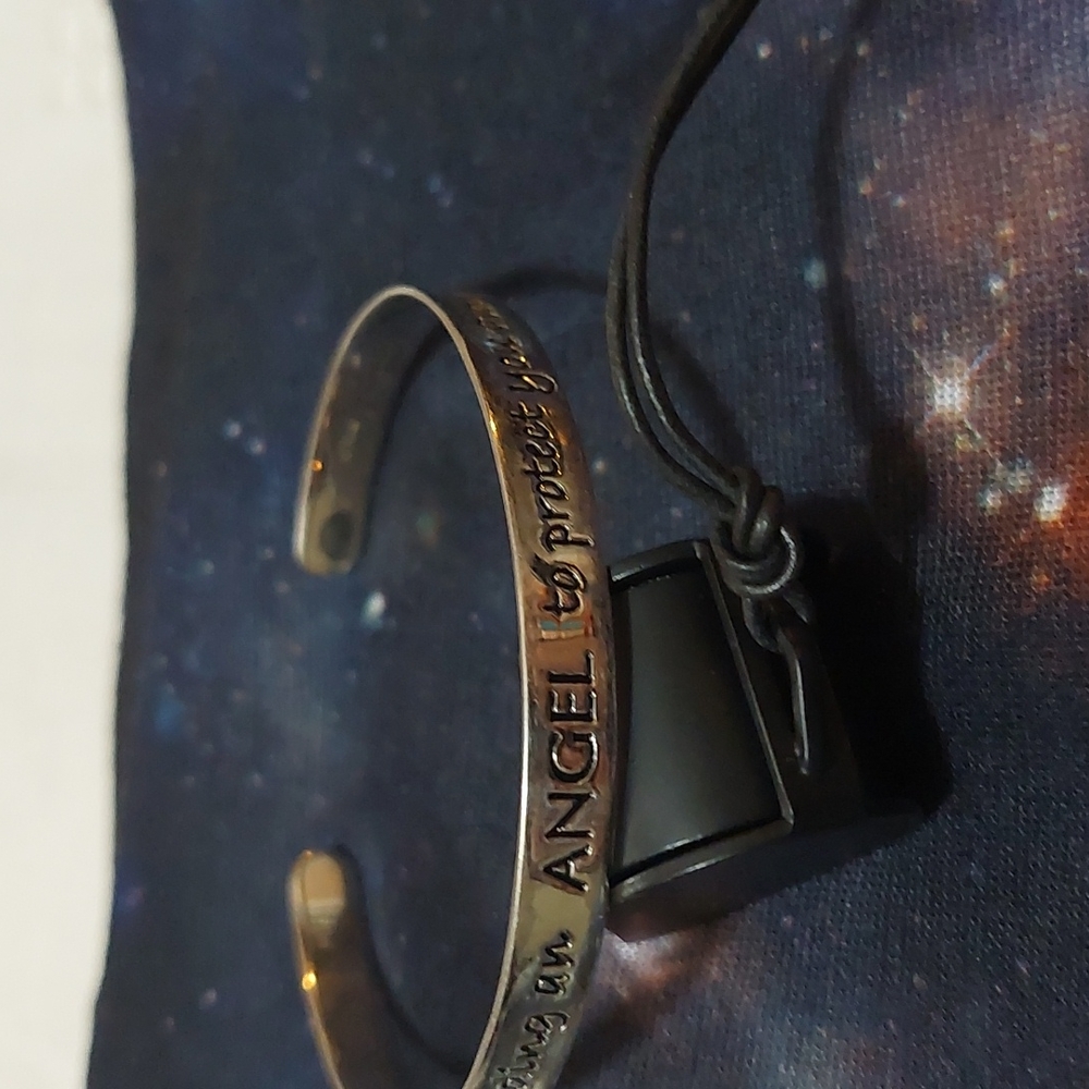 Sterling Silver Message Bracelet - image 3